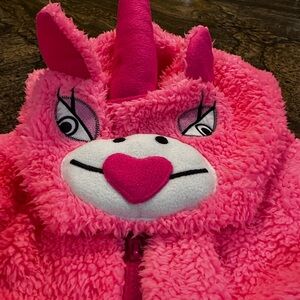 Adult Unicorn Onesie Pajamas Cosplay Halloween Costume Size Large Under Disguise